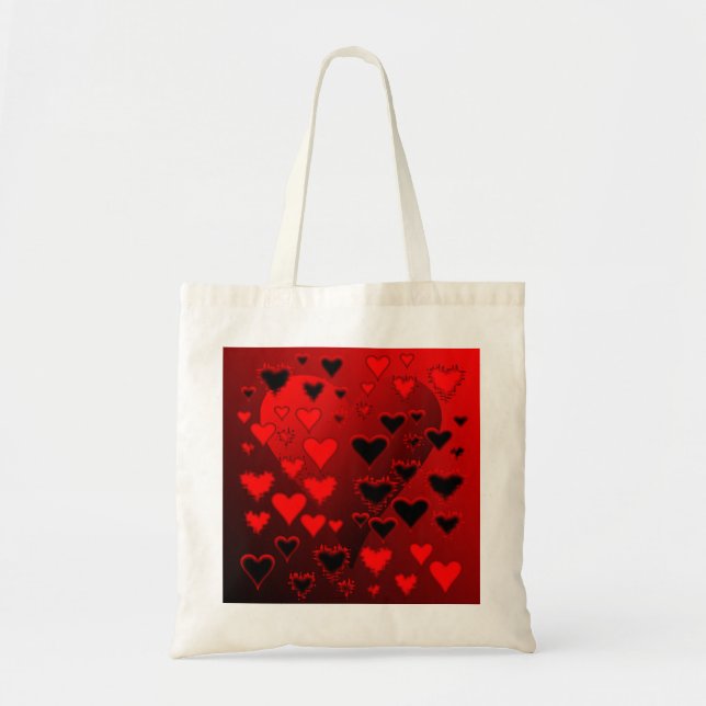 Bolsa Tote Corações (Frente)