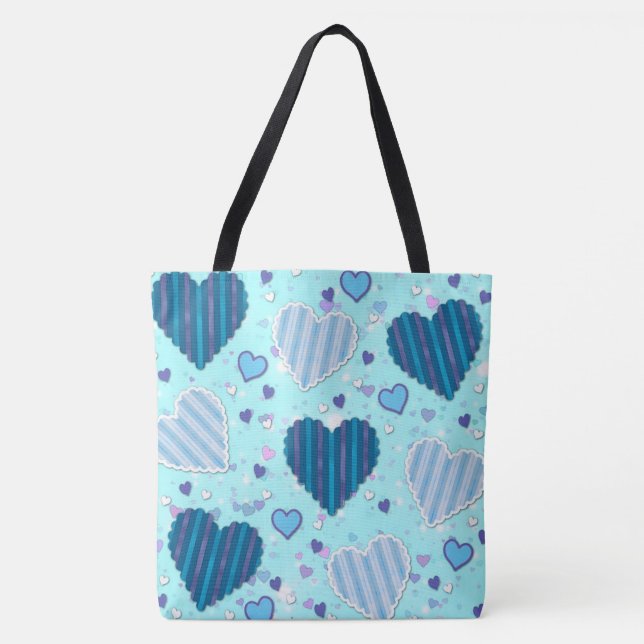 Bolsa Tote Corações (Frente)