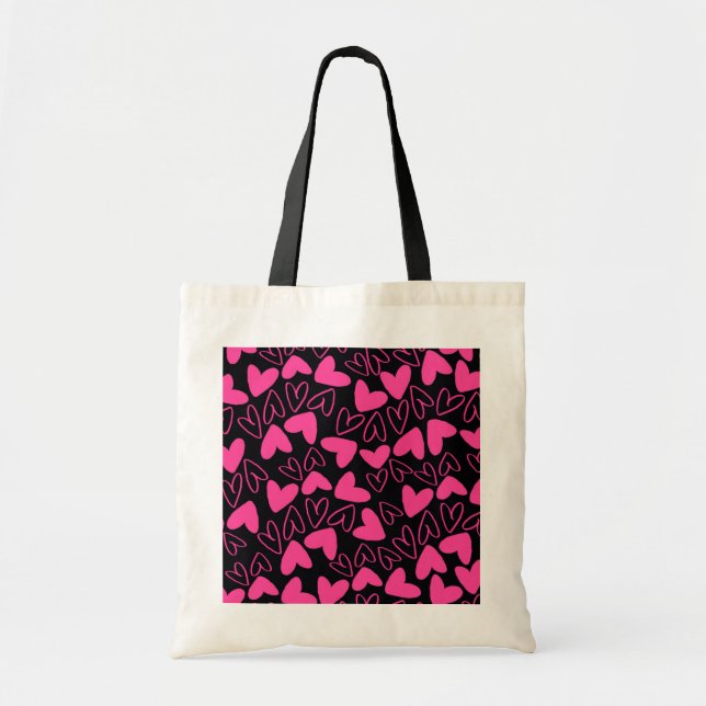 Bolsa Tote Corações (Frente)
