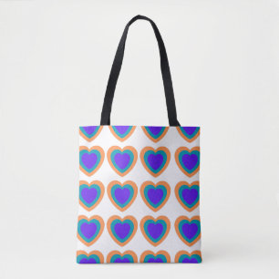 Bolsa Tote Corações