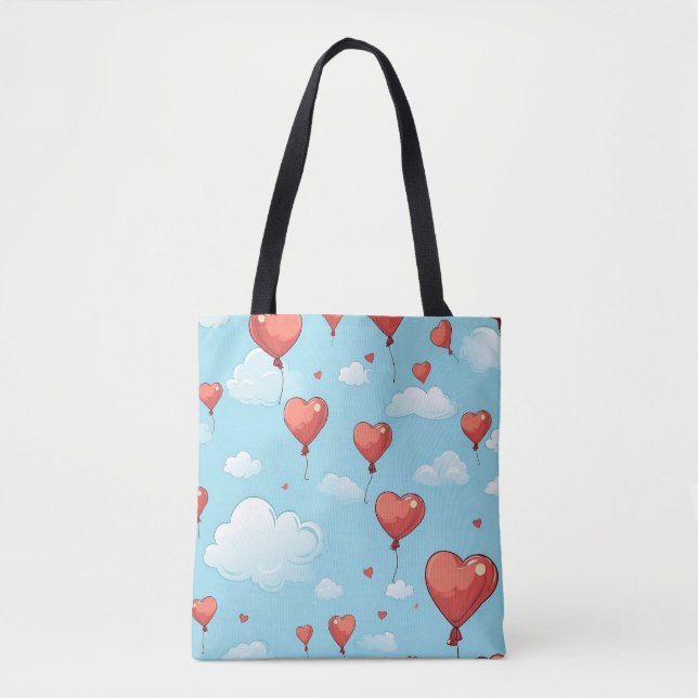 Bolsa Tote Corações Ascendem (Frente)