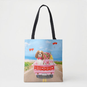 Bolsa Tote Corações de Caminhão Dia de os namorados do Cavali