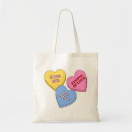 Bolsa Tote Corações de Doces Dia dos Namorados