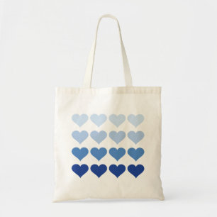 Bolsa Tote Corações de Ombre - sacola do casamento