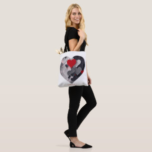 Bolsa Tote Corações Encantados