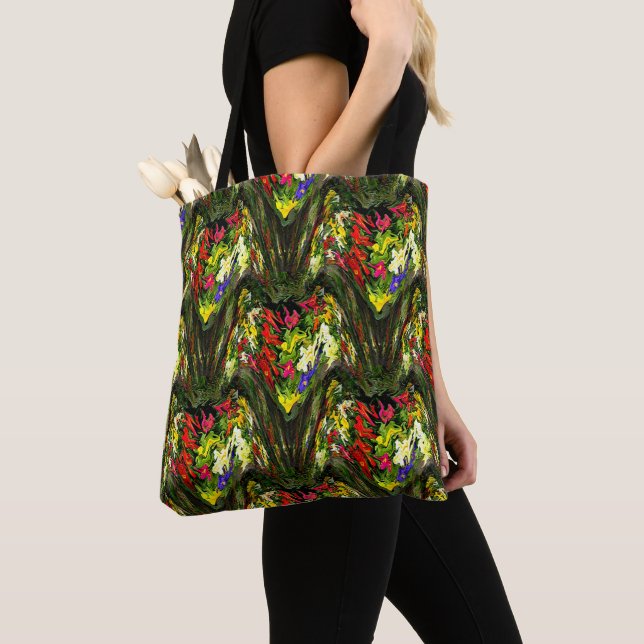 Bolsa Tote Corações para sempre........ (Close Up)