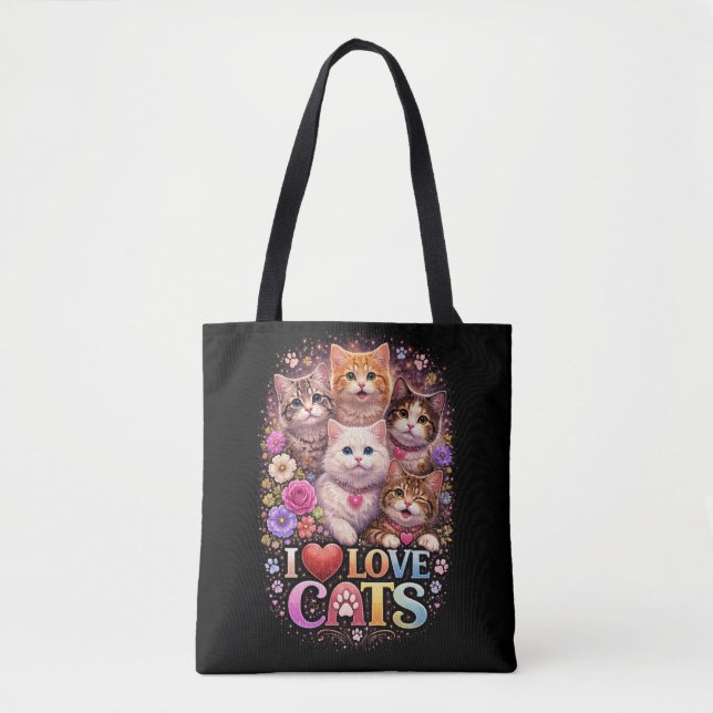 Bolsa Tote Corações Pequeninos Perfeitos (Frente)