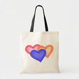 Bolsa Tote Corações Trio Bag