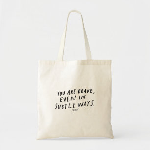 Bolsa Tote corajoso saco de tote moderno