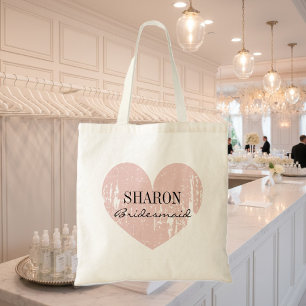 Bolsa Tote Coral cor-de-rosa, pontes cardíacas, mochilas