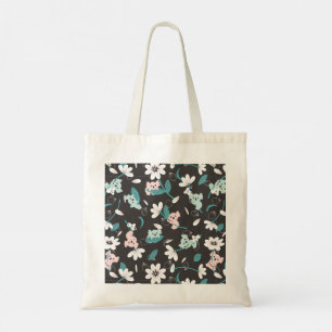 Bolsa Tote Corante Koala Pattern Cute Animal e Floral