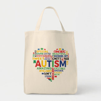 Bolsa Tote corazon autismo