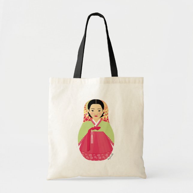 Bolsa Tote Coreano Matryoshka Bag (Frente)