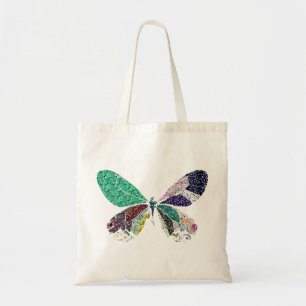 Bolsa Tote cores da borboleta