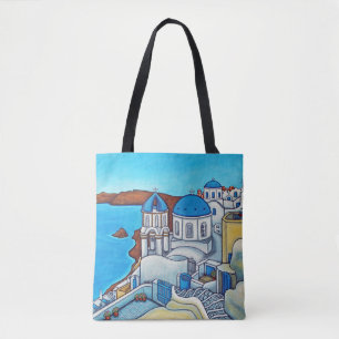 Bolsa Tote Cores da sacola do ombro de Santorini
