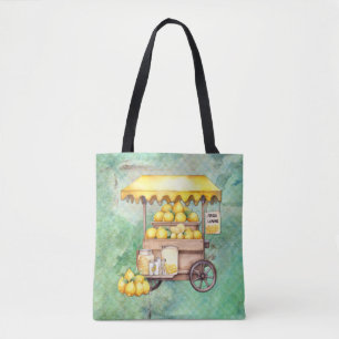 Bolsa Tote Cores d'água de Limão-Limão