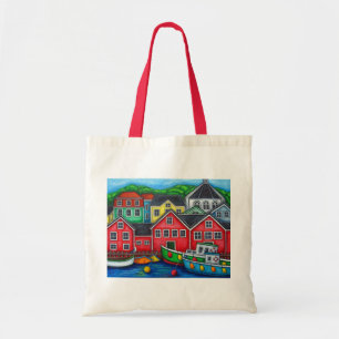 Bolsa Tote Cores de Lunenburg, Nova Escócia, Canadá
