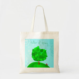 Bolsa Tote Cores de primavera, saco