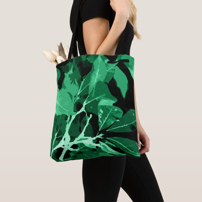 Bolsa Tote Cores do outono, folhas 7 (Close Up)