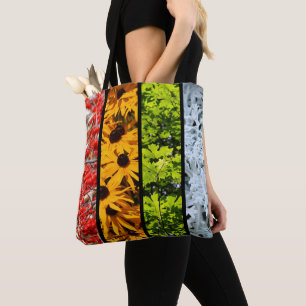 Bolsa Tote Cores do Quadriptych das Estações Alterantes