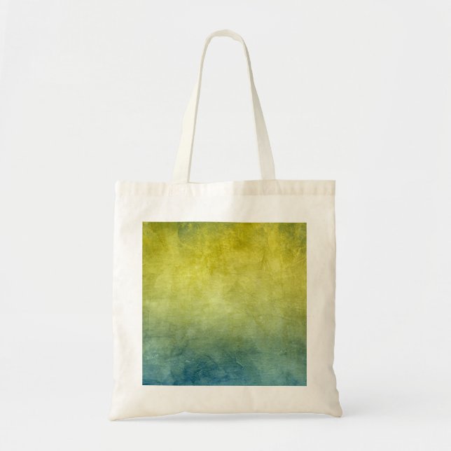 Bolsa Tote Cores Grunares - Amarelo e Azul (Frente)