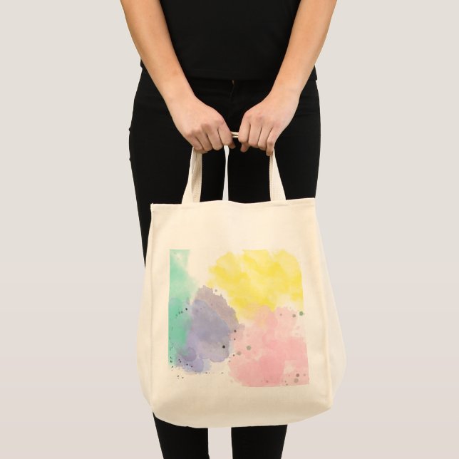 Bolsa Tote Cores Lindas Com um Toque Suave  (Frente (produto))
