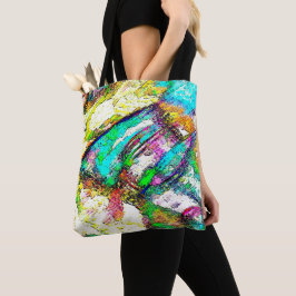Bolsa Tote Cores vívidas - Rústicas e ásperas como as nuvens