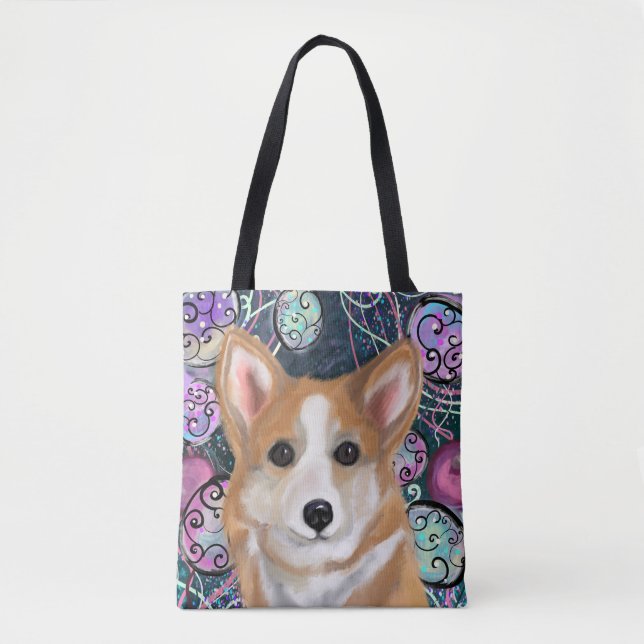 BOLSA TOTE CORGI        (Frente)