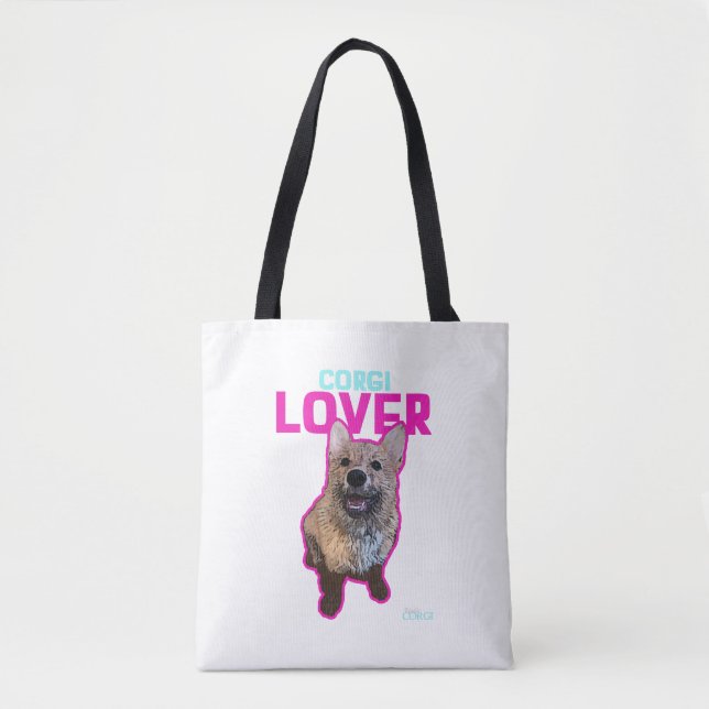 Bolsa Tote Corgi Lover (Frente)