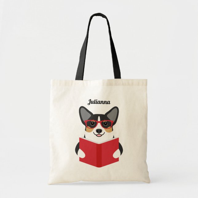 Bolsa Tote Corgi Tote Bags (Frente)