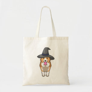 Bolsa Tote Corgi Witch