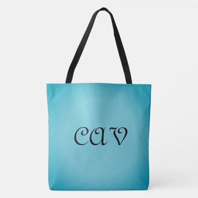 Bolsa Tote Cornflower Blue (Frente)