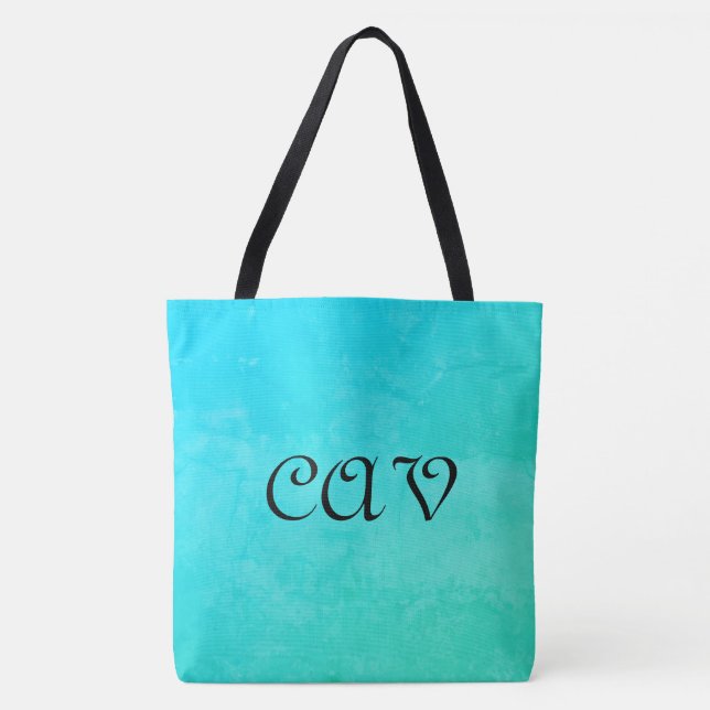 Bolsa Tote Cornflower Blue (Frente)