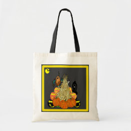 Bolsa Tote Cornstalk assombrado -