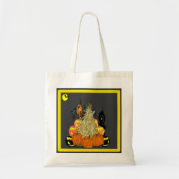 Bolsa Tote Cornstalk assombrado -