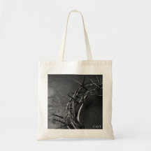 Coroa de Thorns Christian Tote Bag