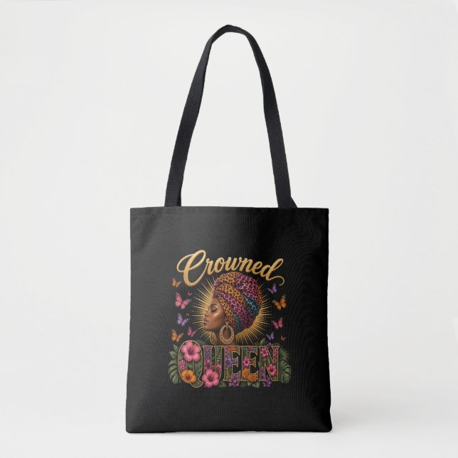 Bolsa Tote Coroada Rainha Feminina (Frente)