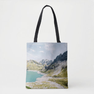 BOLSA TOTE CORPO DE ÁGUA ARREDONDADO PELAS MONTANHAS