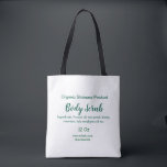 Bolsa Tote Corpo natural verde orgânico esfregar manteiga adi<br><div class="desc">design</div>