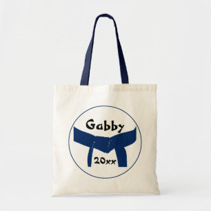 Bolsa Tote Correia azul escuro das artes marciais