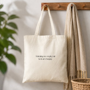 Bolsa Tote Correndo no Vazio, Mas os Filhos Estão Felizes