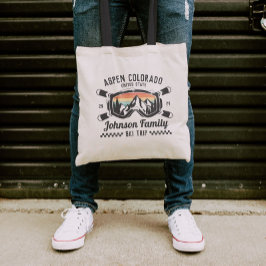 Bolsa Tote Correspondência de Grupos de Esqui de Amigos Perso