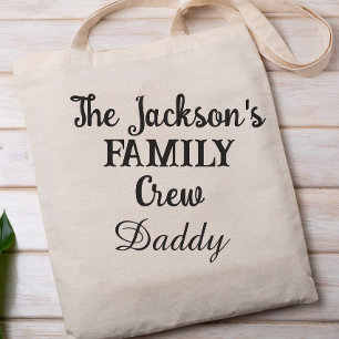 Bolsa Tote Correspondência familiar personalizada, reunião fa