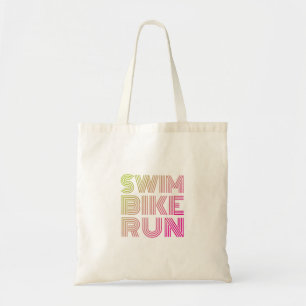 Bolsa Tote Corrida de bicicleta de natação, Triathlon