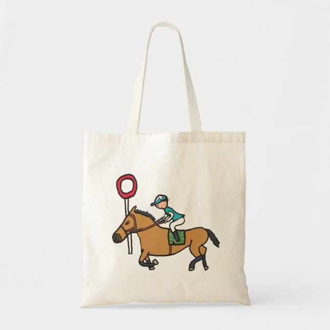 Bolsa Tote Corrida de Cavalo (Frente)