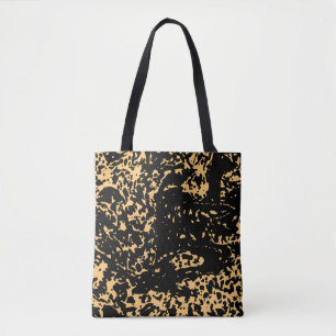 Bolsa Tote Corte de textura em mármore