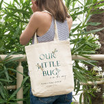 Bolsa Tote Corte nosso pequeno Chá de fraldas azul de Dragonf<br><div class="desc">Para qualquer outra personalização ou qualquer outro item correspondente,  entre em contato comigo em yellowfebstudio@gmail.com</div>