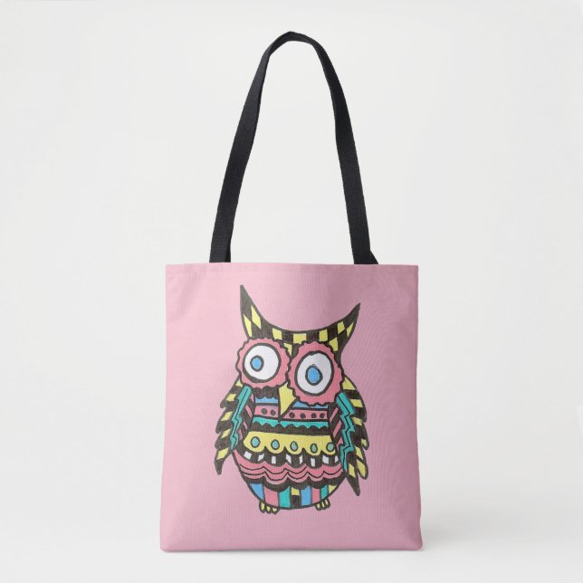Bolsa Tote coruja (Frente)