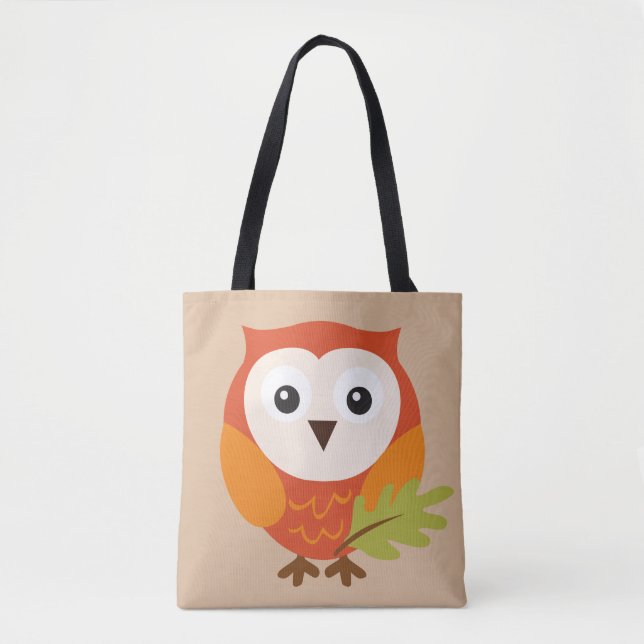 Bolsa Tote Coruja (Frente)