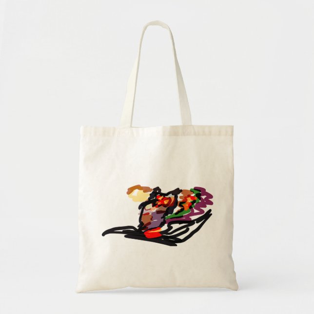 Bolsa Tote Coruja alegria outono fal (Frente)
